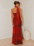 Songbird Maxi Dress Scarlet Blur