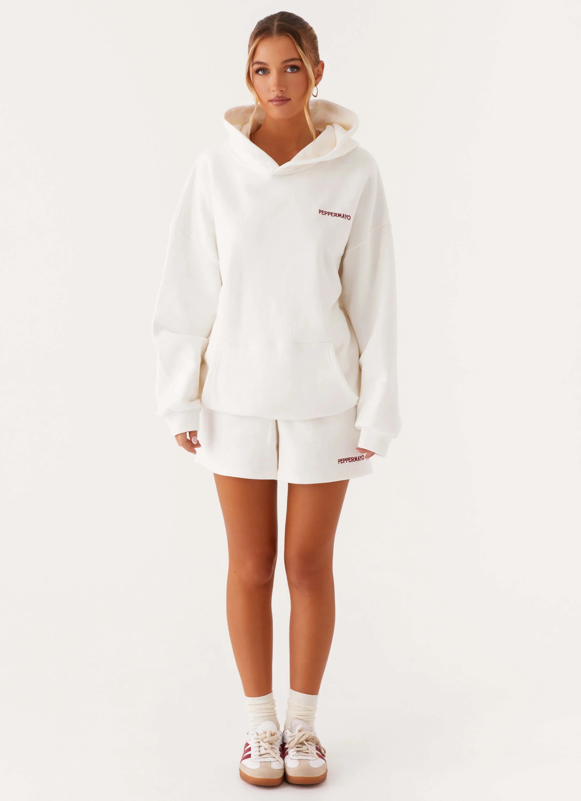 Signature Sweatshorts Ivory