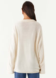 Deena Knit Sweater White